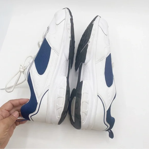 Dr Scholls Men's White and Blue Athletic Sneakers Shoes Size 13.W - Picture 5 of 10